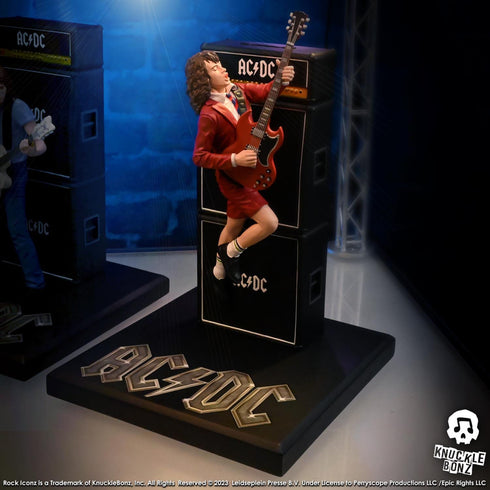 Knucklebonz AC/DC Rock Iconz Angus Young III Statue